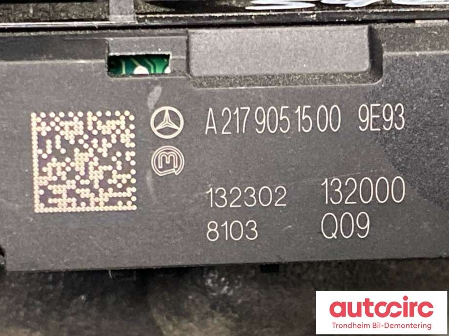 Bryter diverse til Mercedes CLS 2018-->> (C257) (C257) (A2179051500|)