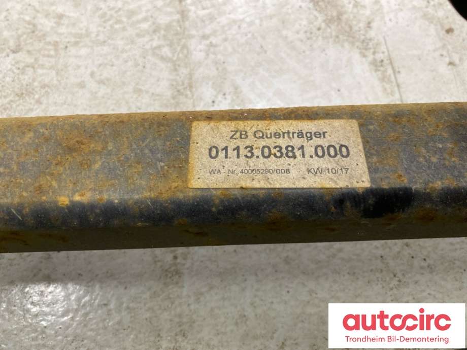 Hengerfeste til Citroën Berlingo 2015-2019 (Type II, Fase 2)  (NO PARTS ID|)