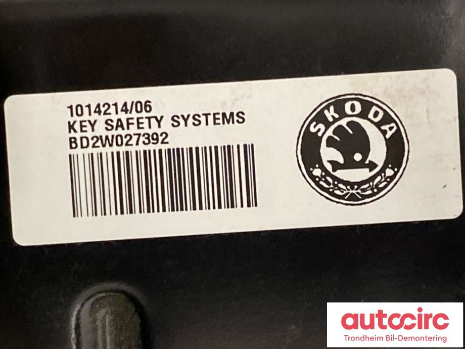 Airbag kne til Škoda Superb 2008-2015 (Type II)  (3T1880841C|)