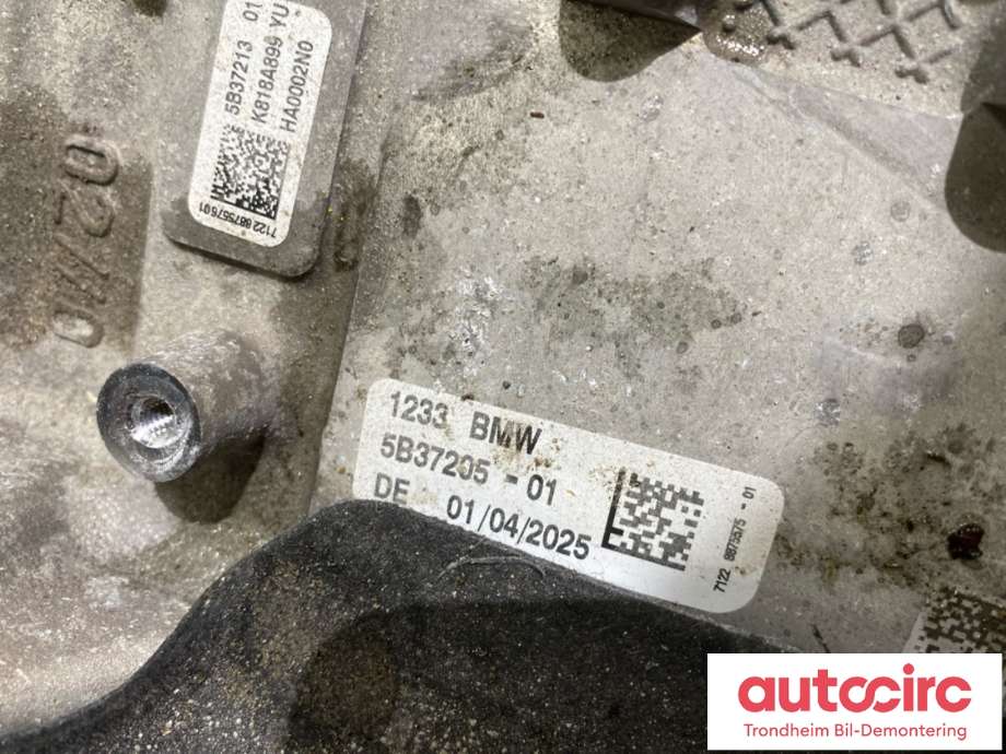 Motor elbil foran til BMW iX 2021-->> (I20) (I20) (12335B607D3|)
