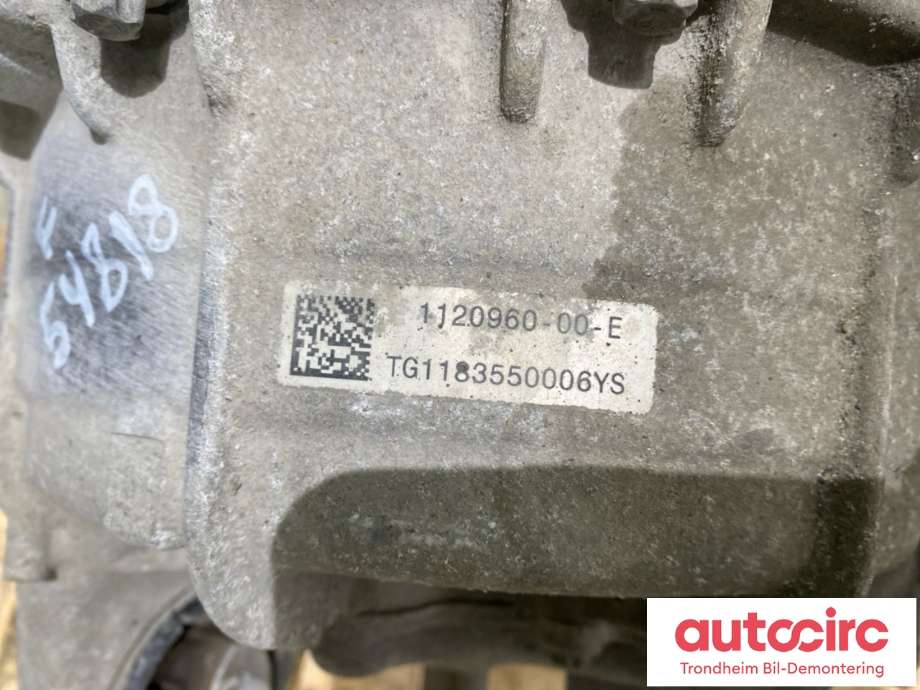 Motor elbil foran til Tesla Model 3 2018-2023 (Fase 1)  (112096000E|)