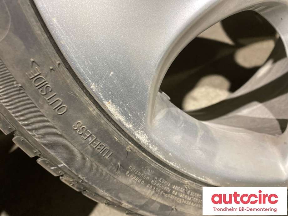 Hjulsett aluminium sommer til Mercedes C-Klasse 2007-2011 (Fase 1) (W204) (W204) (18 TOMMER|225/40R18|PROD: 4024|3-5MM)
