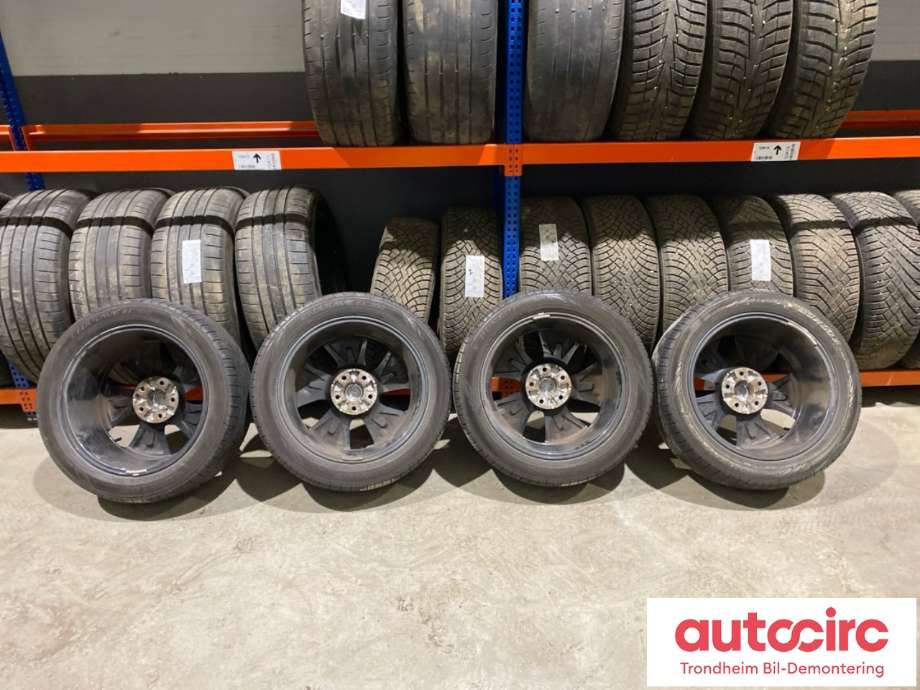 Hjulsett aluminium sommer til Nissan Leaf 2018-->> (Type II) (17 TOMMER|215/50R17|PROD: 4617|2-4MM)
