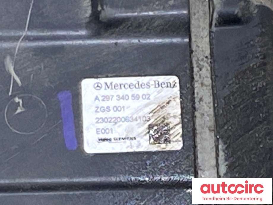 Motor elbil bak til Mercedes EQE 2022-->>  (A2963406100|A2963407100|A2963408900)
