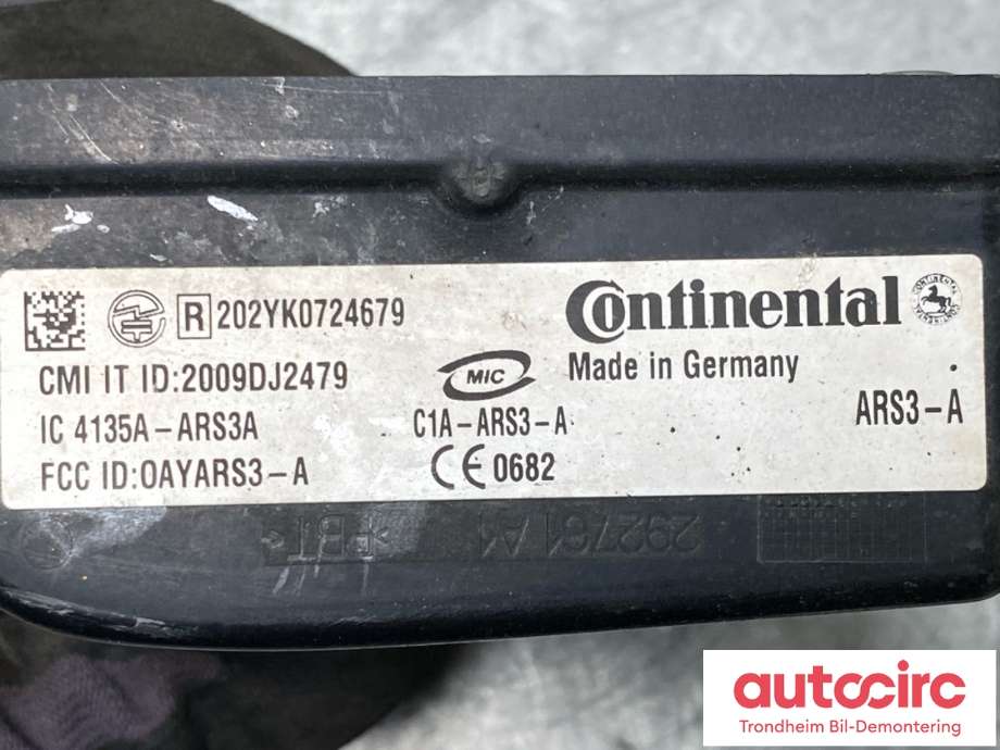 Sensor radar til BMW 7-Serie 2009-2015 (F01/F02/F03/F04) (F01/F02/F03/F04) (66315A3B7E0|)