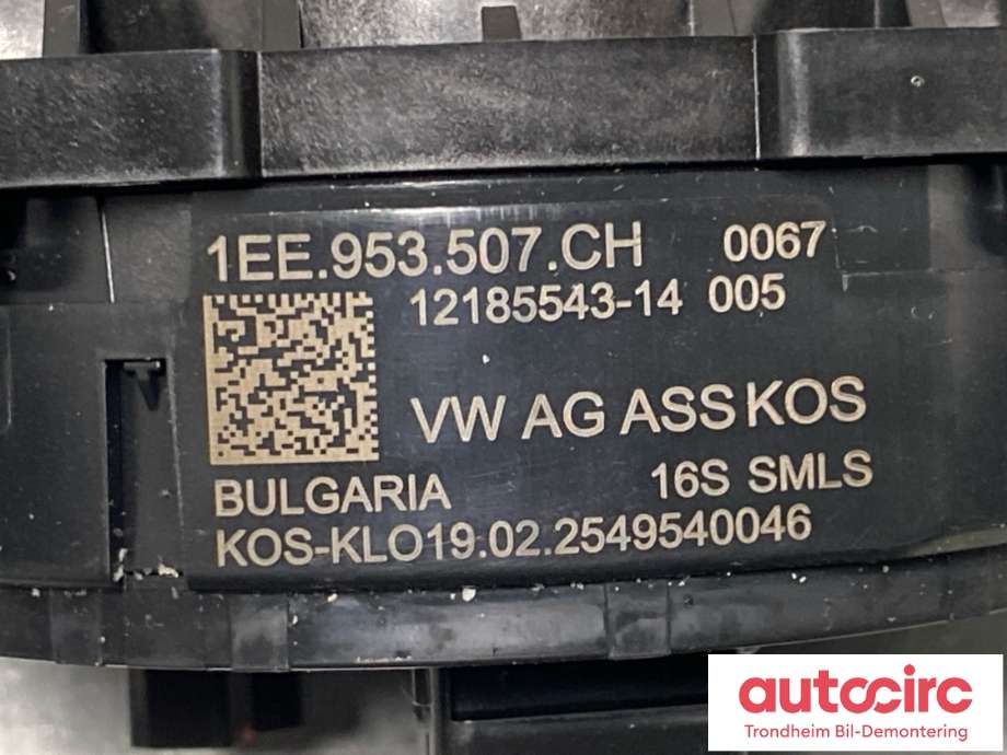 Bryter combi til VW ID.4 2020-->>  (1EE 953 507 CH|)