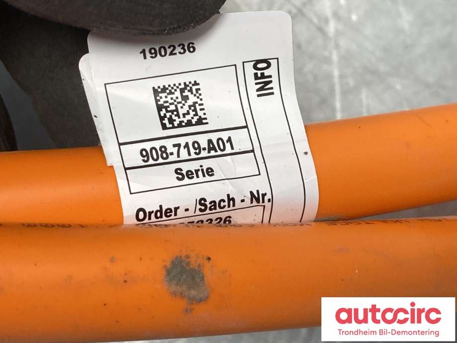 Kabel høy volt (HV) elbil til BMW iX 2021-->> (I20) (I20) (61 27 8 858 326|8858326|)