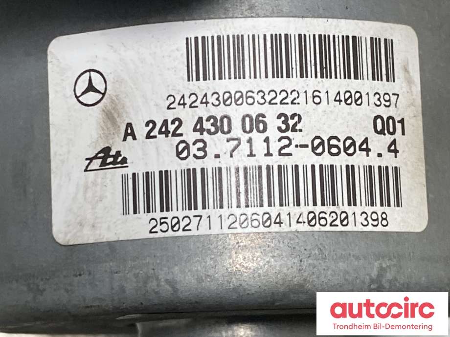 Vakuumpumpe til Mercedes B-Klasse, electric drive 2014-2018 (W242) (W242) (A2424300632|)