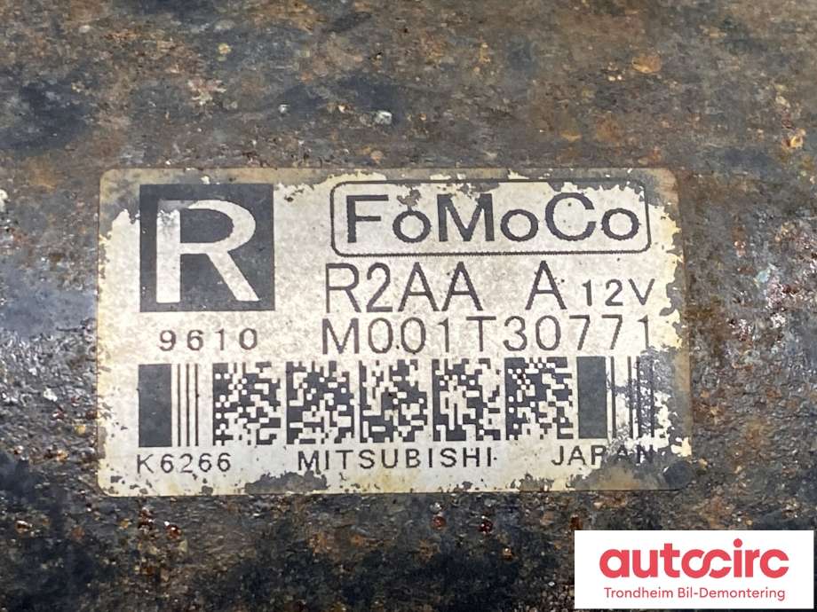 Starter diesel til Mazda 6 2008-2010 (Type II, Fase 1) (R2AA18400A|)