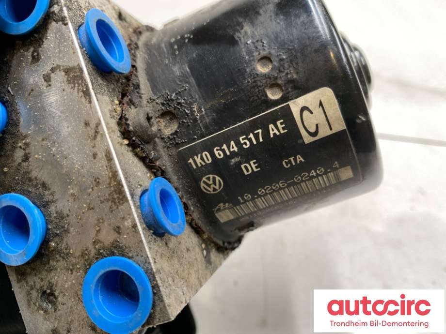 ABS sentral til Audi A3 2003-2008 (Type II, Fase 1)  (ATE|1K0614517H|1K0907379K|10020601064)