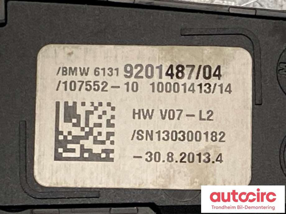 Bryter diverse til BMW 7-Serie 2009-2015 (F01/F02/F03/F04) (F01/F02/F03/F04) (9201487|61319267890|)
