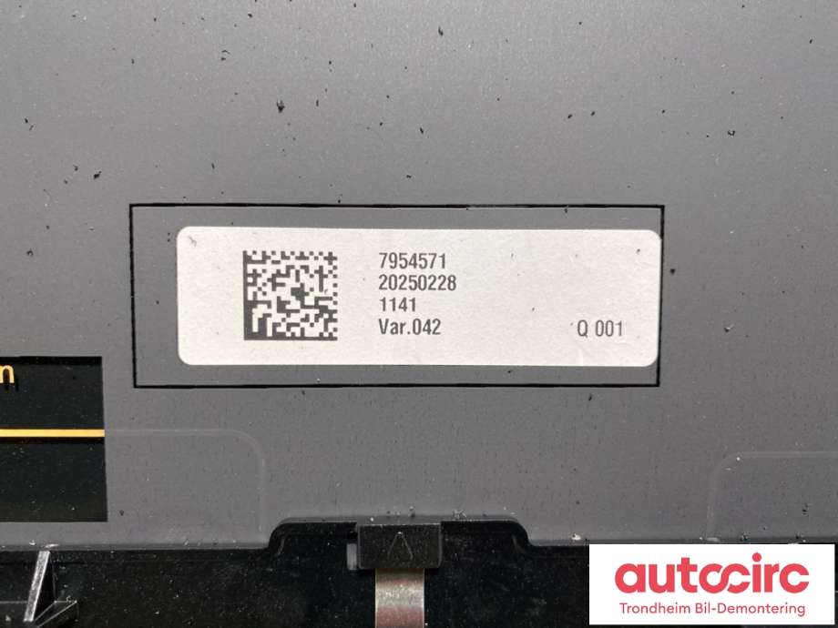 Frontrute til BMW iX 2021-->> (I20) (I20) (51 31 7 954 571|)
