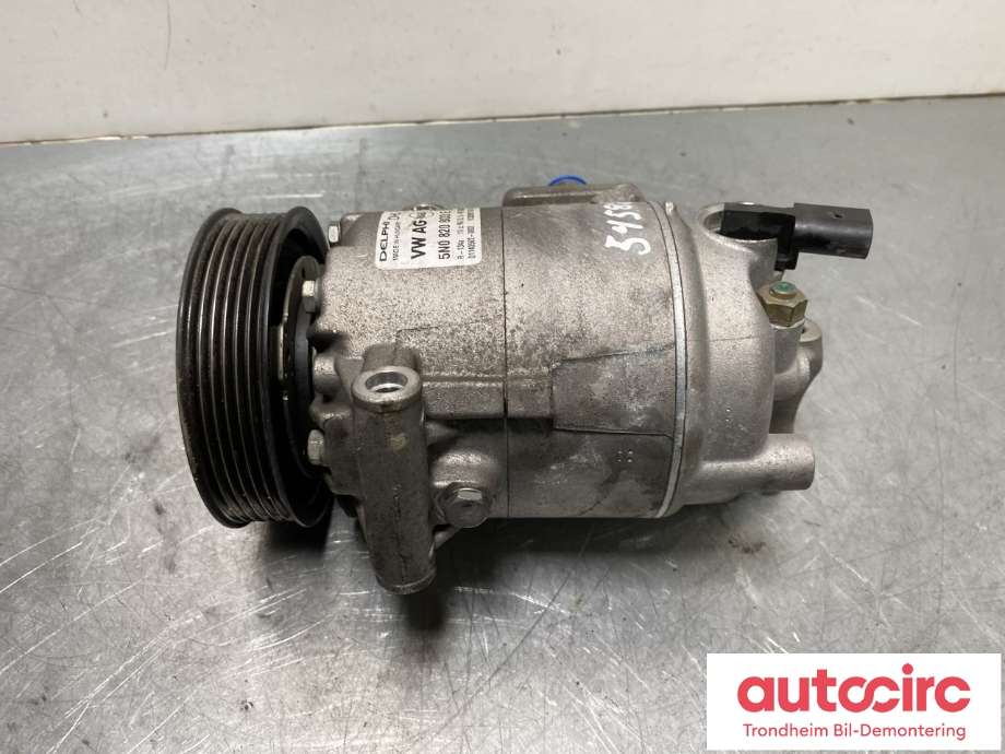 Aircondition kompressor til Škoda Octavia 2009-2013 (Type II, Fase 2) (5N0820803E|5N0820803C|5N0820803K| 5N0820803CX)
