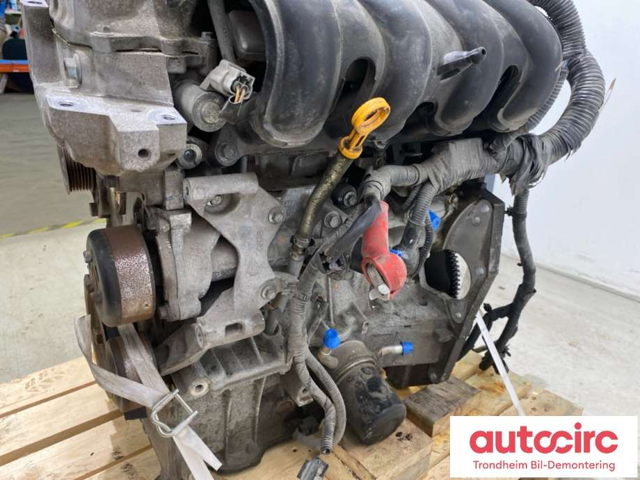 Motor bensin til Nissan Qashqai 2010-2014 (Type I, Fase 2)  (10102BB01A|10103BB01A|)