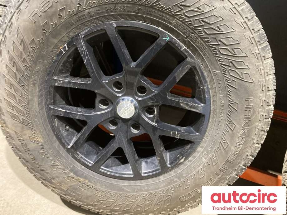 Hjulsett aluminium vinter til Isuzu D-Max 2017-2020 (Type II, Fase 2) (285/70 R17|17|PROD: 4821|PIGGDEKK)