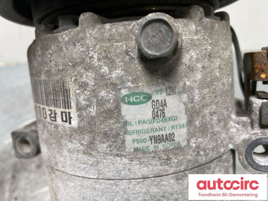 Aircondition kompressor til Kia Venga 2010-2017 (977012K001|)
