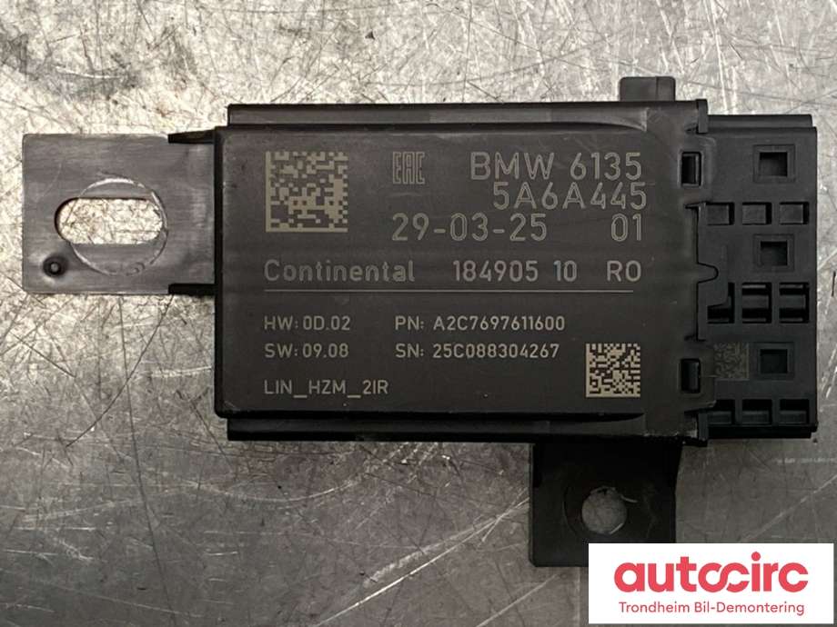 Styreenhet sete til BMW iX 2021-->> (I20) (I20) (5A6A445|61355A6A445|)