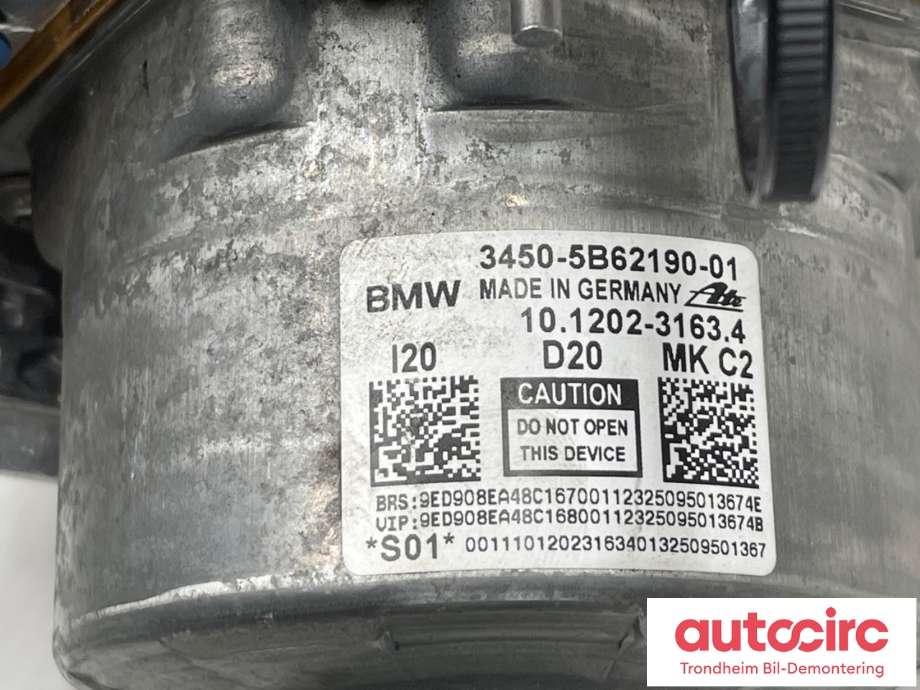 Bremsepumpe hoved til BMW iX 2021-->> (I20) (I20) (34505B62190|34505B62192|34505B77C74)