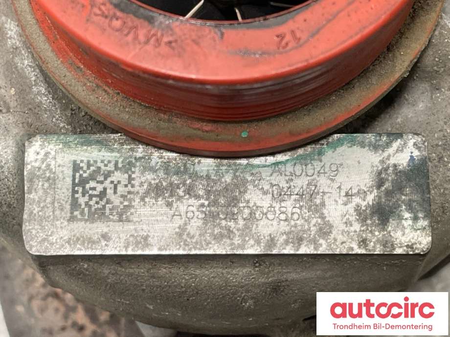 Turbo til Mercedes Vito/Viano 2010-2014 (Fase 2) (W639) (W639) (A6510900086|)