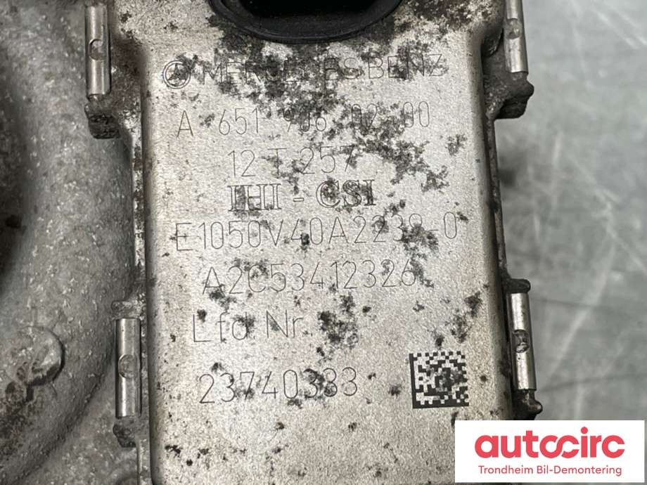 Turbo til Mercedes Vito/Viano 2010-2014 (Fase 2) (W639) (W639) (A6510900086|)