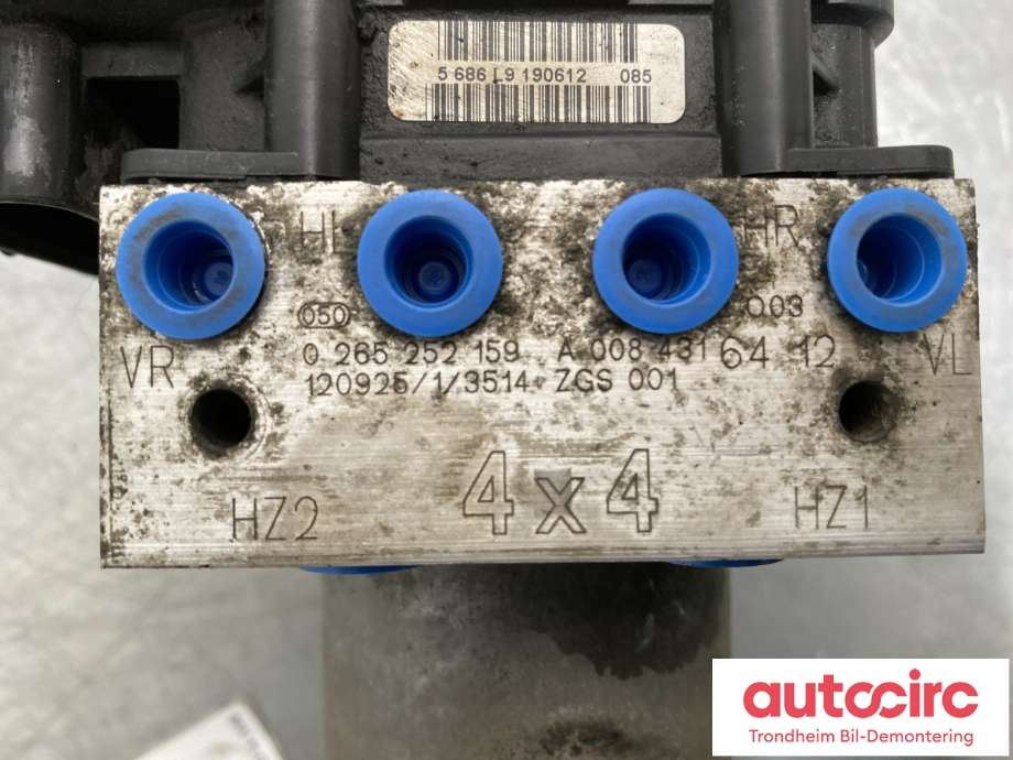 ABS sentral til Mercedes Vito/Viano 2010-2014 (Fase 2) (W639) (W639) (A0084316512|A 008 431 65 12|)
