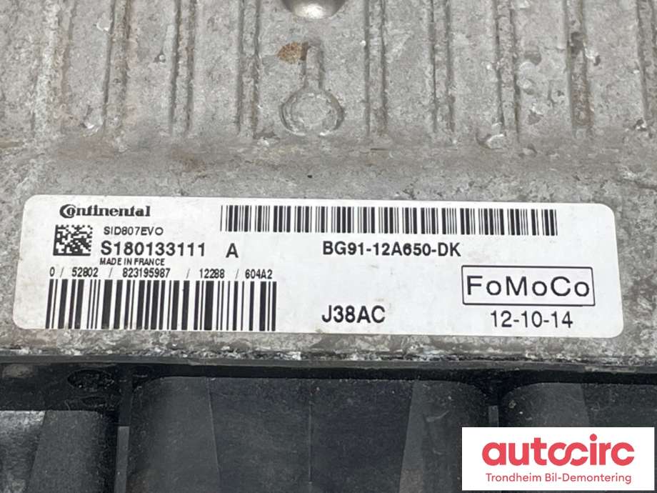 Styreenhet motor til Ford Mondeo 2011-2014 (Type IV, Fase 2)  (BG91-12A650-DK|BU71-12A650-CC|1785630)