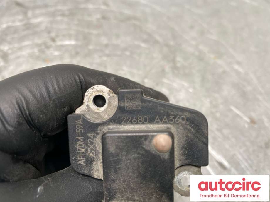 Luftmengde/luftmassemåler til Subaru Forester 2005-2008 (Type II, Fase 2)  (22680AA360|)