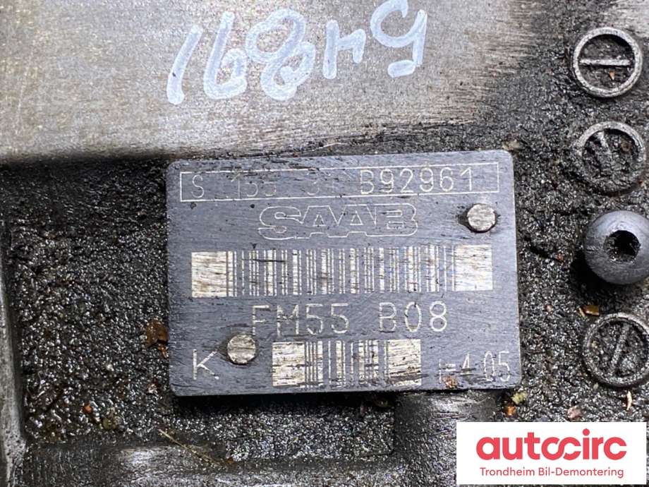 Girkasse manuell til Saab 9-5 2001-2005 (Type I, Fase 2)  (8747354|)