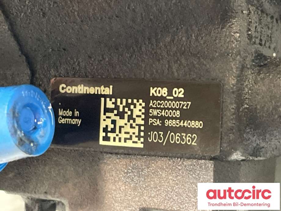 Dieselpumpe til Ford Fiesta 2008-2012 (Type VI, Fase 1) (1522409|2S6Q-9A543-AF|)