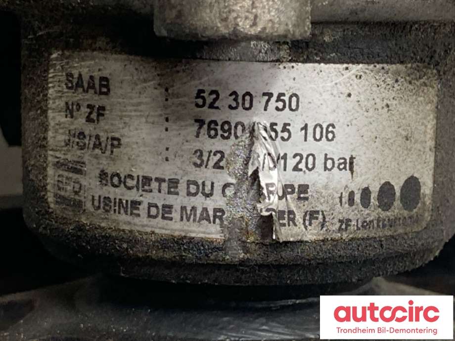 Servo pumpe mekanisk til Saab 9-5 2001-2005 (Type I, Fase 2)  (5230750|)