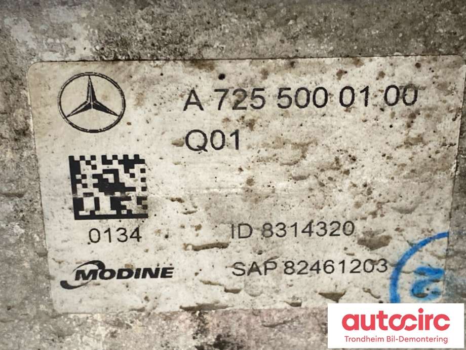 Oljekjøler til Mercedes CLS 2018-->> (C257) (C257) (A7255000100|)