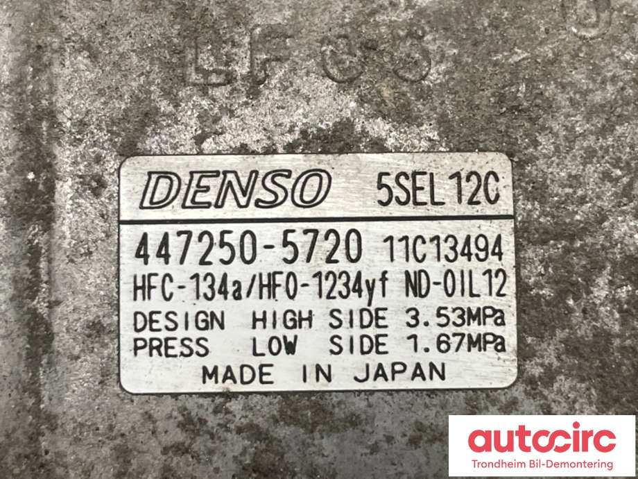 Aircondition kompressor til Opel Grandland X 2017-->>  (9815198580|)