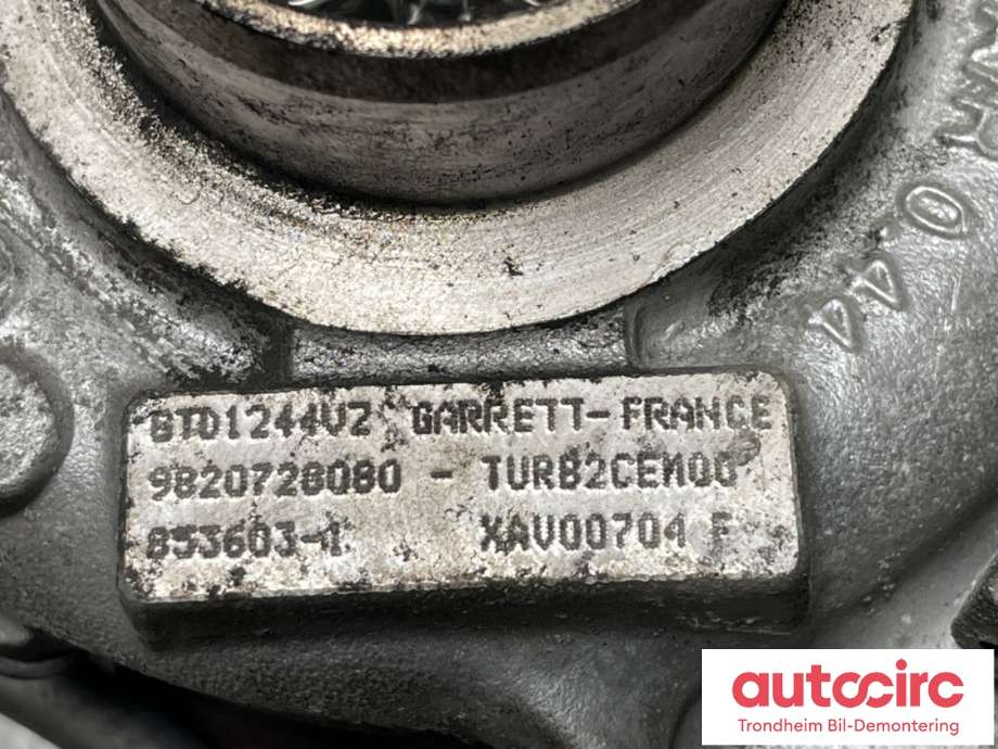 Turbo til Opel Grandland X 2017-->>  (9835855380|1631887180|)