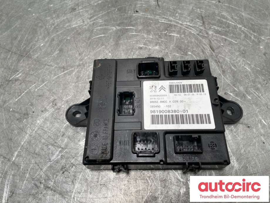 Styreenhet elektrisk bakluke til Opel Grandland X, 2017-->>  (9819008380)