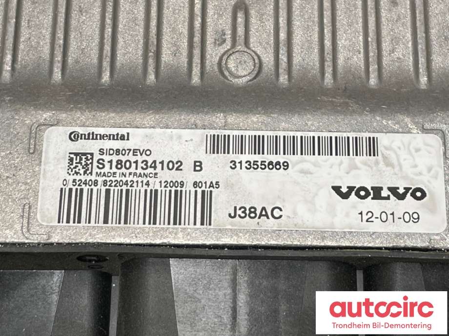 Styreenhet motor til Volvo V60 2010-2013 (Type I, Fase 1)  (31355669|36000608|)