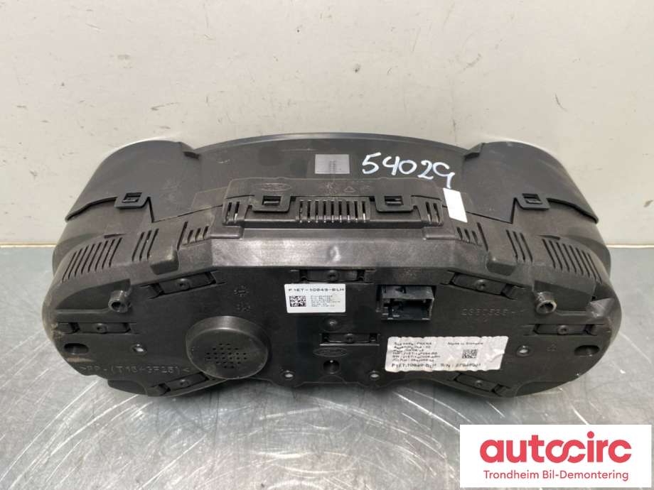 Instrumentpanel til Ford Focus 2014-2018 (Type III, Fase 2)  (F1ET-10849-BLH|F1ET-10849-BLX|2303630)