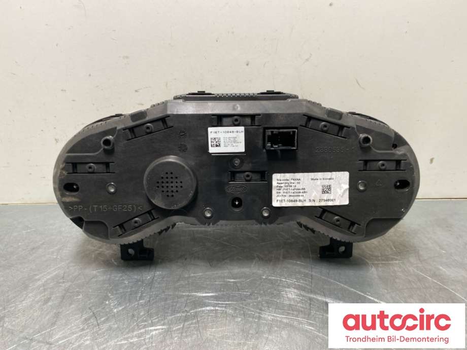 Instrumentpanel til Ford Focus 2014-2018 (Type III, Fase 2)  (F1ET-10849-BLH|F1ET-10849-BLX|2303630)