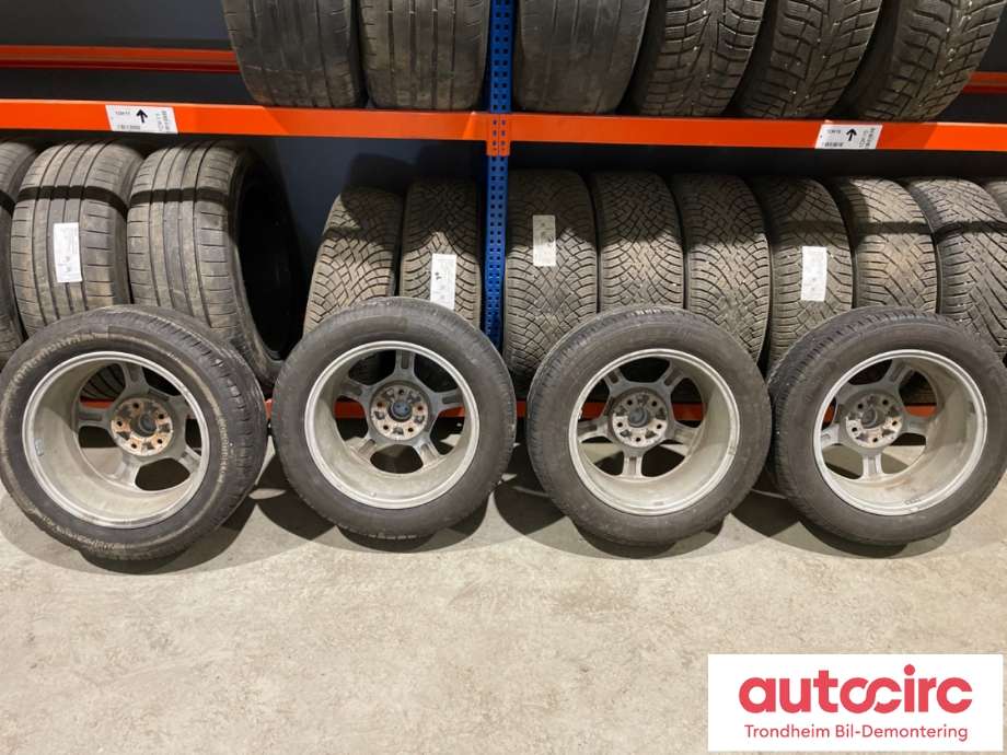 Hjulsett aluminium sommer til Nissan Leaf 2011-2017 (Type I)  (16 TOMMER|205/55R16 91H|PROD: 0623|5-6 MM)