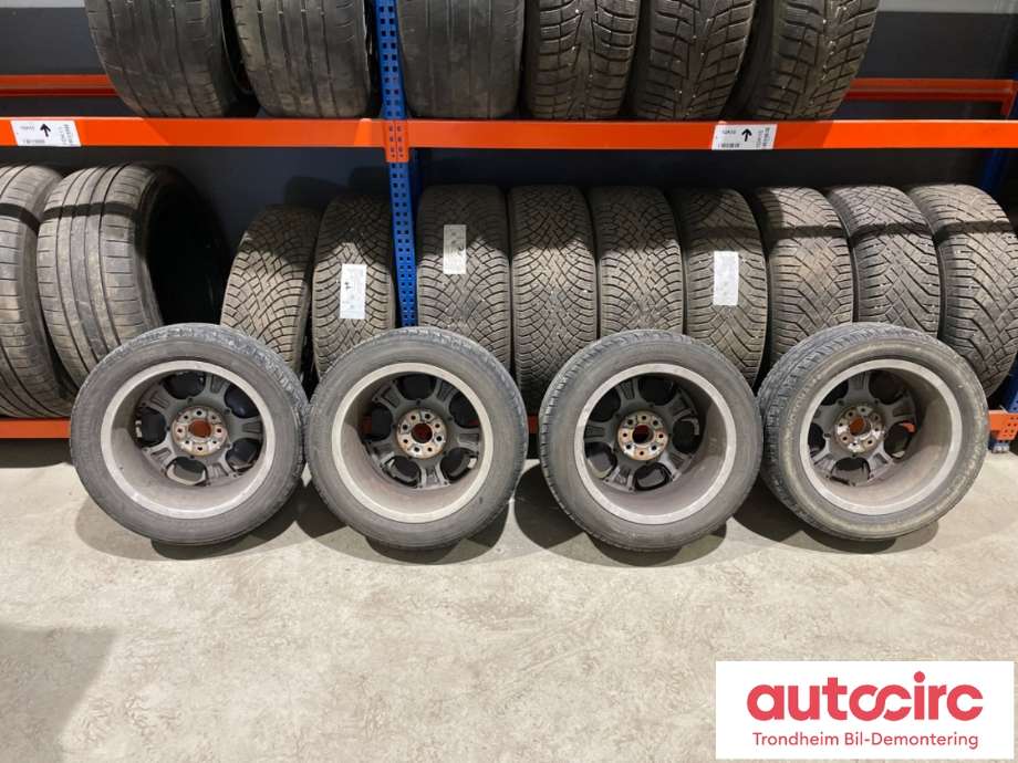 Hjulsett aluminium sommer til Fiat 500 2008-2020  (15 TOMMER|185/55R15 82V|PROD: 5016|4-5MM)