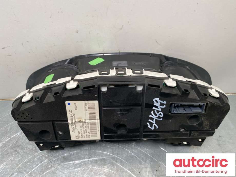 Instrumentpanel til Ford Galaxy 2010-2015 (Type III, Fase 2)  (AM2T-10849-GC|AM2T-10849-GE|1742040)