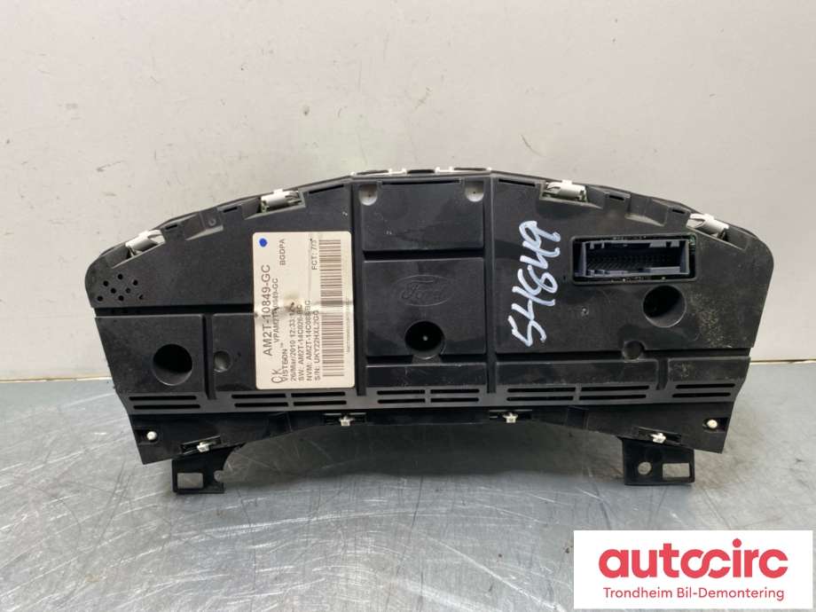 Instrumentpanel til Ford Galaxy 2010-2015 (Type III, Fase 2)  (AM2T-10849-GC|AM2T-10849-GE|1742040)