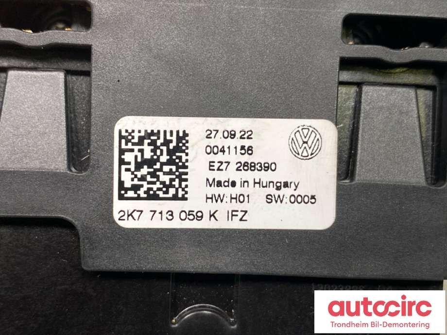 Girstang/girvelger automat til VW Caddy 2020-->> (Type IV) (VW|2K7 713 059 K|)