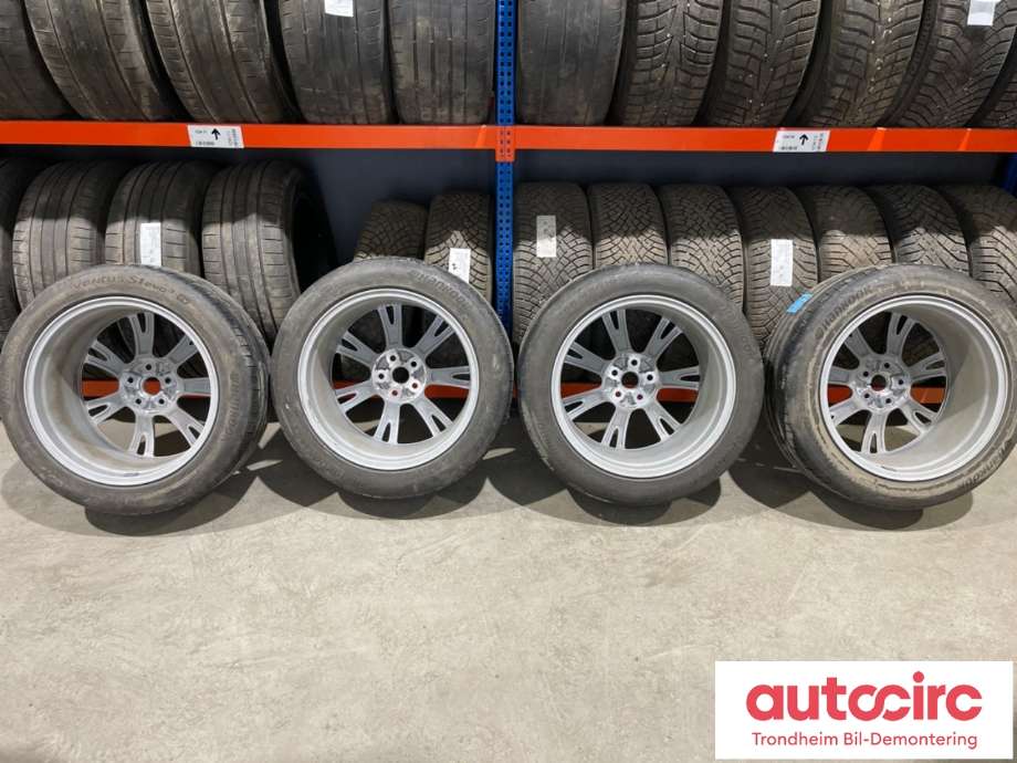 Hjulsett aluminium sommer til Tesla Model Y 2021-2024 (Type I)  (19 TOMMER|255/45R19 101W|PROD: 2922|3-4 MM)