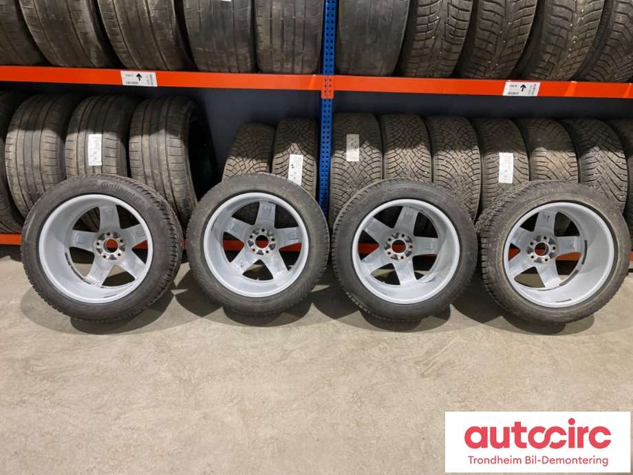 Hjulsett aluminium vinter til Mercedes E-Klasse 2013-2016 (Fase 2) (W212) (W212) (17 TOMMER|225/50R17 98T|PROD: 3822|6-7 MM)