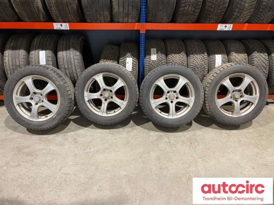 Hjulsett aluminium vinter til BMW X3, 2007-2010 (Fase 2) (E83) (E83) (17 TOMMER|235/55R1 103O)