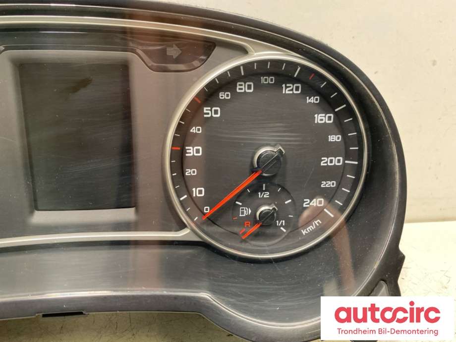 Instrumentpanel til Audi A1 2010-2014 (Type I, Fase 1)  (AUDI|8X0 920 930|A2C54432556095710|)