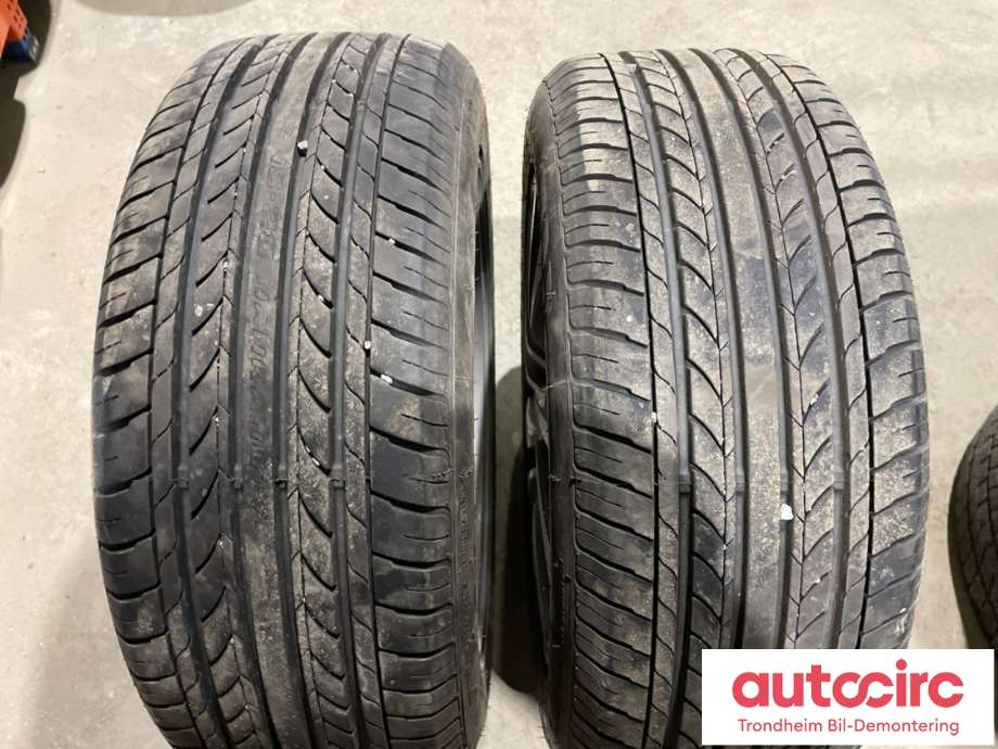 Hjulsett aluminium sommer til Citroën DS4 2011-2017  (17 TOMMER|215/55R17 94V|PROD: 4916|5-6 MM)