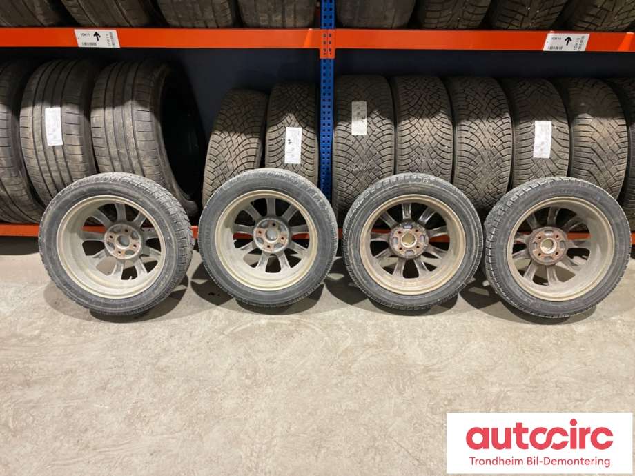 Hjulsett aluminium vinter til Citroën C-Zero 2011-2020  (15 TOMMER|145/65R15 72Q||5MM)
