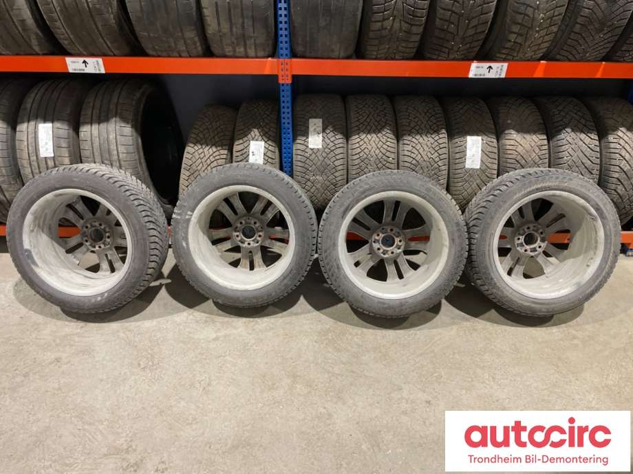 Hjulsett aluminium vinter til Mercedes E-Klasse 2009-2013 (Fase 1) (W212) (W212) (17 TOMMER|225/50R17 98T|PROD: 4624|6-7 MM)