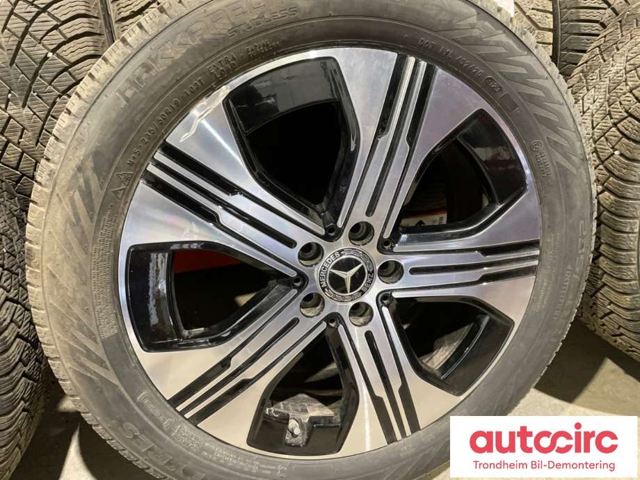Hjulsett aluminium vinter til Mercedes EQB 2022-->>  (19 TOMMER|235/50R19 103T|PROD: 2123|7 MM)